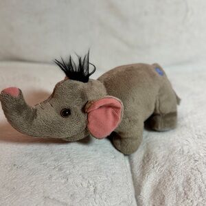 Cute Gray Elephant Beanie Plush - Greatest Show On Earth - Baby Barack 2009